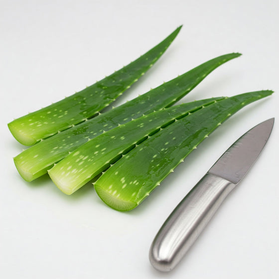 Foglie Fresche Aloe Arborescens Bio