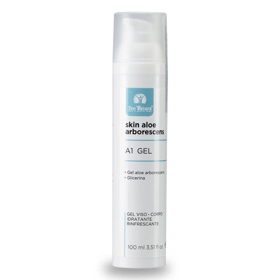 Gel Aloe Arborescens Bio Viso e Corpo | Idratazione Naturale | A1 Gel 100 ml